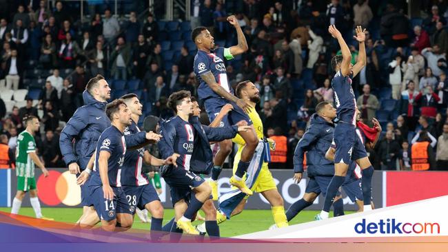 PSG makes 7-2 against Maccabi, qualifies for the round of 16