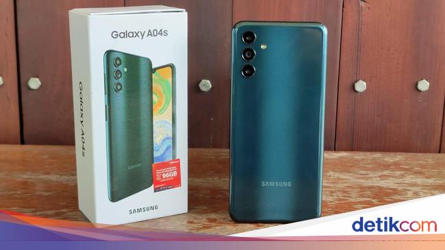 Samsung Galaxy A04s Kini Punya Memori Gede Harga Lebih Murah