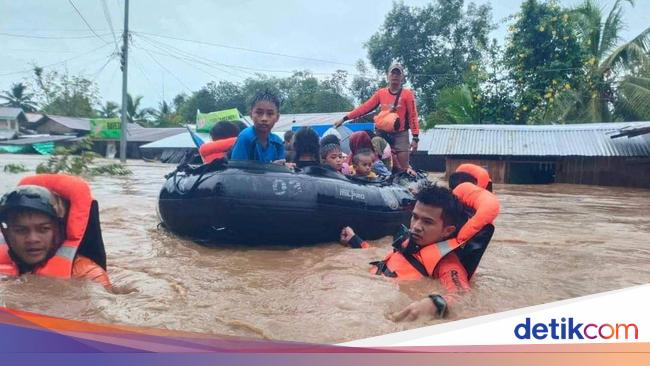 Badai Tropis Picu Longsor-Banjir di Filipina, 31 Orang Tewas