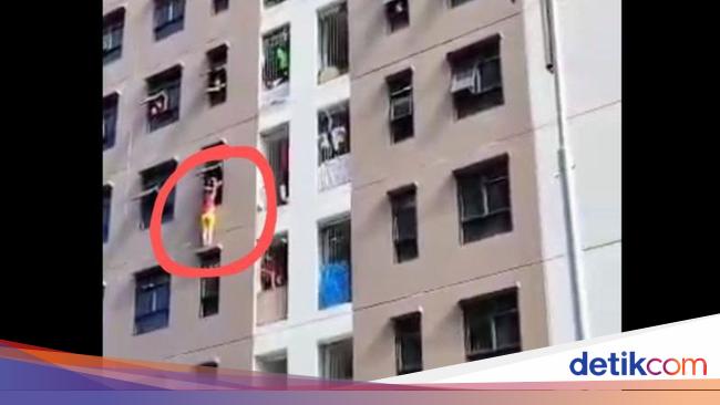 Hunian Dikunci Suami, IRT di Jakut Nekat Panjat Jendela Rusun Rorotan