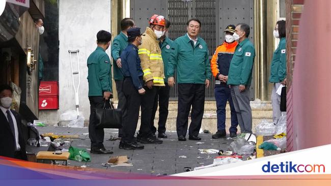 Polisi Korsel Tak Respons Panggilan Darurat Itaewon, Presiden Murka!