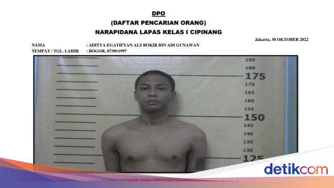 Jadi DPO, Ini Tampang Bokir Napi Bandar Narkoba Kabur dari LP Cipinang