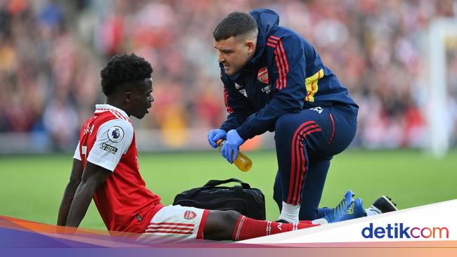 Arsenal win big, but Bukayo Saka is injured