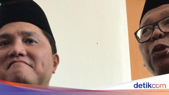 PPP Siap Dukung Maju 2024, Erick Thohir: Yang Nentukan Itu Allah