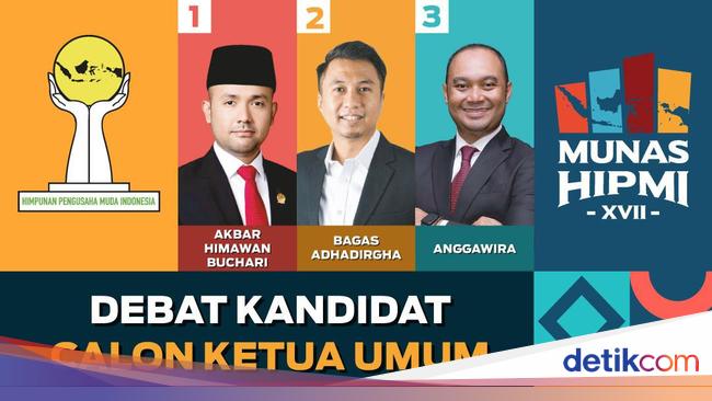 3 Calon Ketua Umum HIPMI Adu Debat di Labuan Bajo 4 November