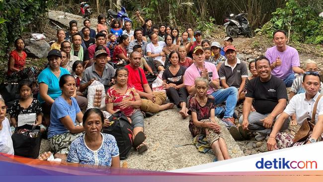 Aksi Sosial Bertrand Antolin Bantu Korban Longsor di Bali