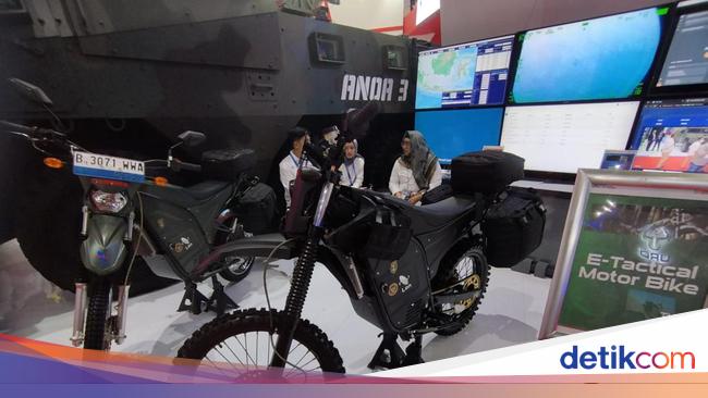 BUMN Pertahanan Ikut Bikin Motor Listrik ala Off Road, Wujudnya Macho!