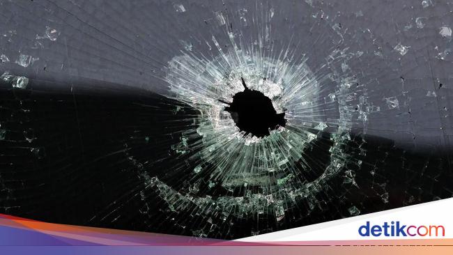 Penampakan Lubang Peluru Nyasar Oknum Polisi Tewaskan Pemobil di Pontianak