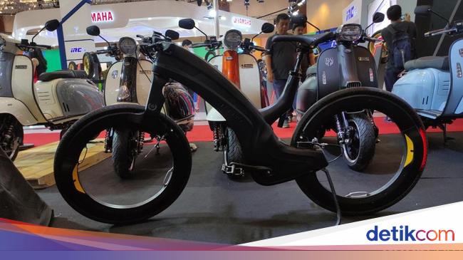 Sepeda Listrik 'Masa Depan' Nongol di IMOS 2022, Harganya Rp 75 Juta!