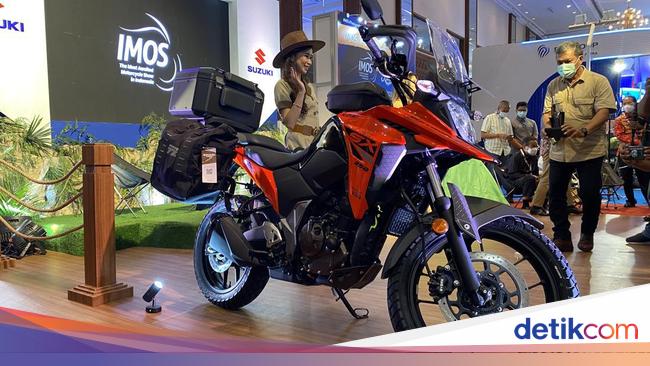 Anak Touring Merapat! Suzuki V-Strom 250 Meluncur di IMOS 2022