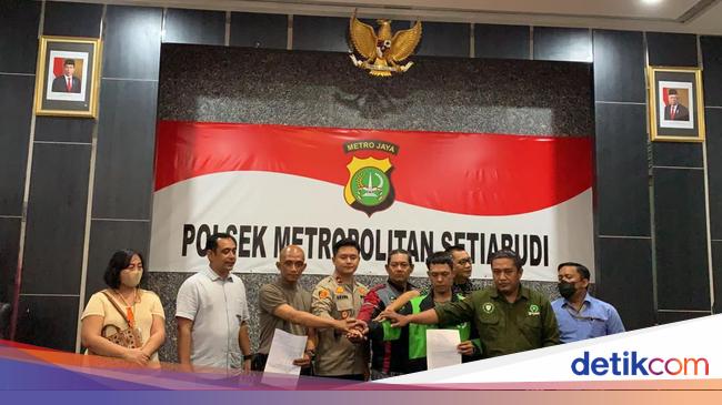 Kasus Ojol Geruduk Kantor di Jaksel Gegara Rekan Dipukul Berakhir Damai