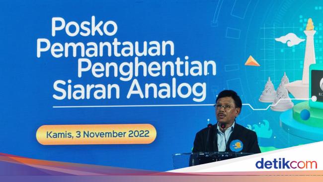 Siaran TV Analog Jabodetabek Dimatikan, Menkominfo: Sejarah Baru!