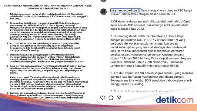 TV Analog Dimatikan, Hary Tanoe Sebut MNC Group Terpaksa