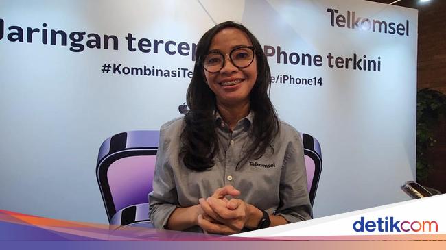 Gokil! Pelanggan Telkomsel Banyak Pesan iPhone 14 Pro Max Termahal