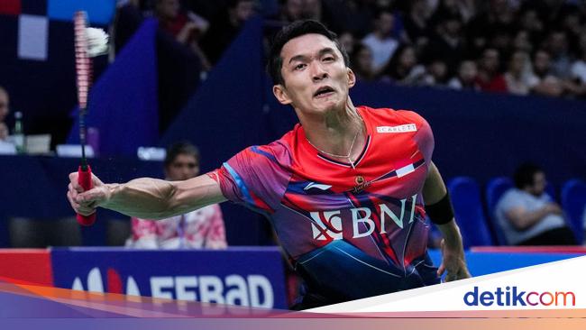 Jonatan Tumbang Dua Gim di Tangan Wakil India