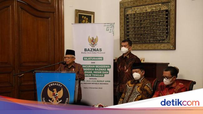 BAZNAS Beri Beasiswa untuk 300 Mahasiswa Indonesia di Al-Azhar Kairo