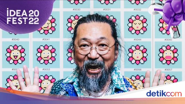 Seniman Jepang Takashi Murakami Bakal Sambangi Jakarta Akhir Bulan Ini