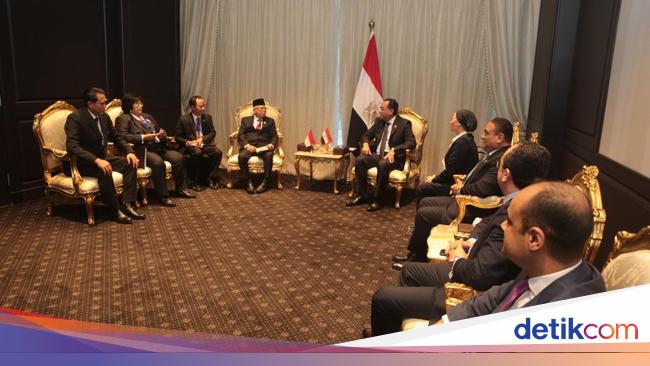 Wapres Ma'ruf Amin Gelar Pertemuan Bilateral dengan PM Mesir