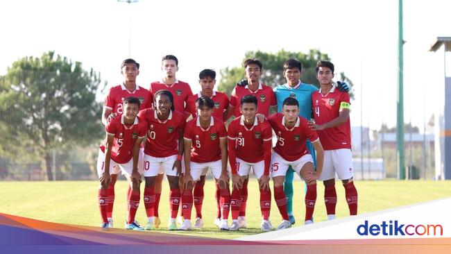 Indonesia U-20 Vs Prancis U-20: Garuda Muda Terbantai 0-6