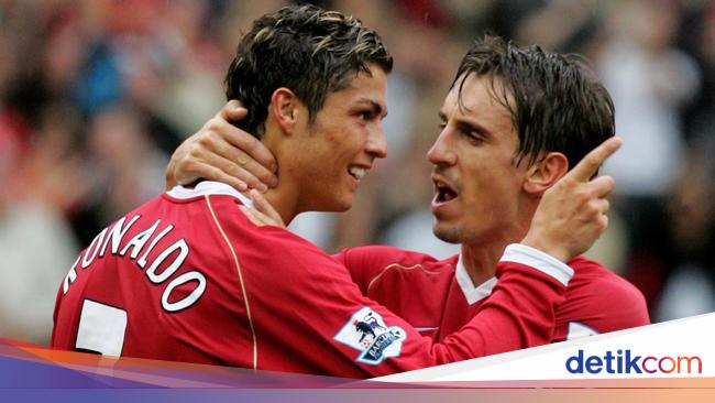 Gary Neville’s hilarious response to Ronaldo’s welfare allegations