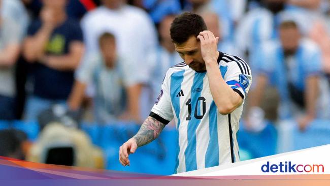 Rekor Messi Dinodai Kekalahan Argentina