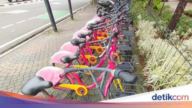 Dishub DKI Tarik 218 Sepeda Sewa 'Gowes' yang Terbengkalai