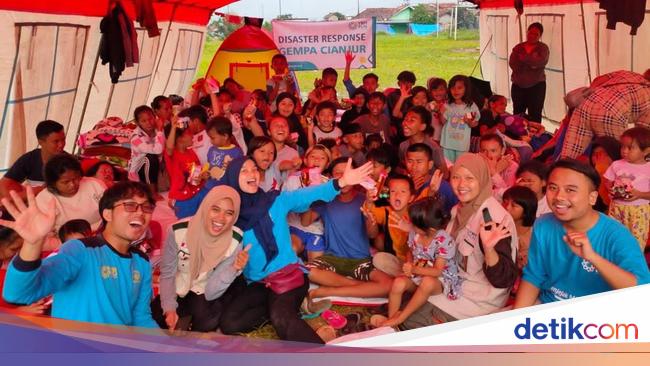 PLN Beri Trauma Healing pada Anak-anak Penyintas Gempa di Cianjur