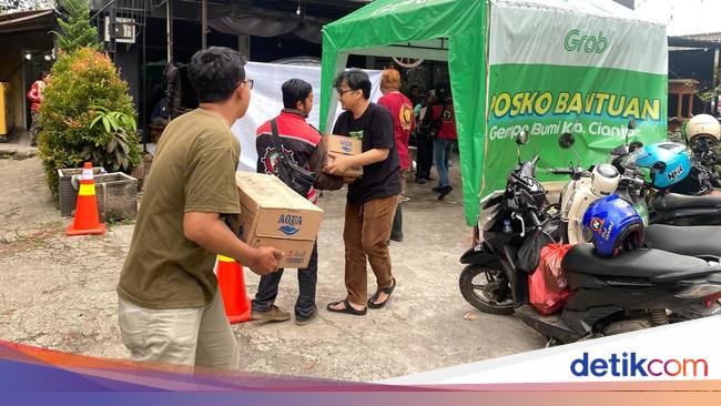 Grab Gelontorkan Rp 2 Miliar untuk Bantu Korban Bencana di Cianjur