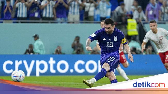 Messi misses the penalty, records a bad record in the World Cup