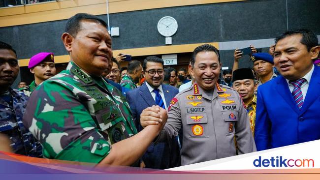 Mesranya Kapolri Antar Yudo ke DPR untuk Uji Calon Panglima TNI