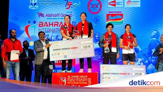 Pebulutangkis RI Rebut 2 Gelar di Bahrain Internasional Challenge 2022