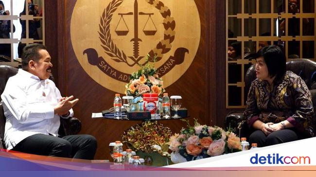 Jaksa Agung Bertemu Ketua Komnas HAM, Bahas Kasus Pelanggaran HAM