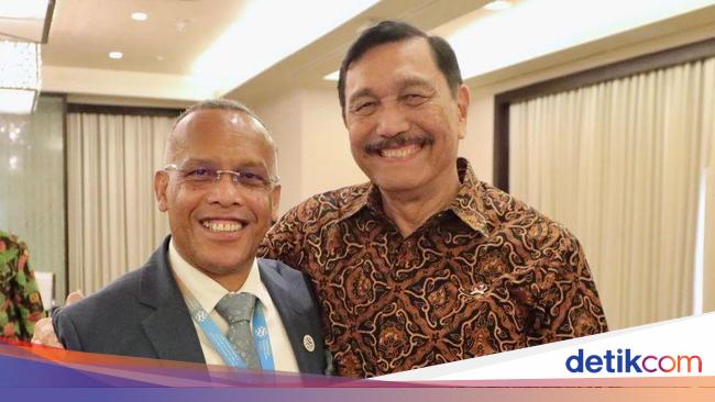 Momen Luhut Bertemu Menhan Madagaskar yang Ternyata Lulusan Seskoad Bandung