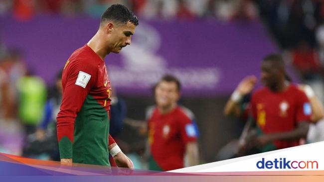 Portugal celebrates victory again, Ronaldo leaves the field first