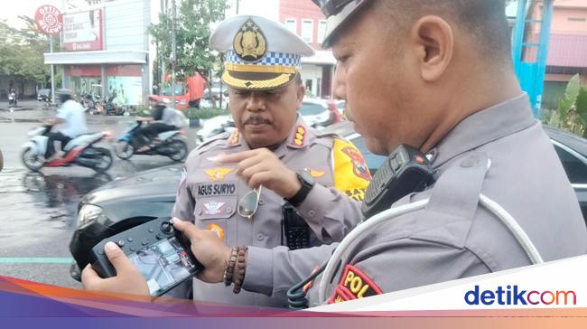 Polisi Mulai Uji Coba Tilang Elektronik Pakai Drone