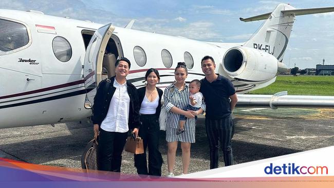 Intip Fasilitas Jet Pribadi yang Dipakai Raffi cs ke Kondangan Kaesang