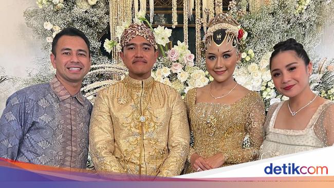 Raffi Ahmad Naik Jet Pribadi hingga Cantiknya Nagita Slavina di Akad Kaesang