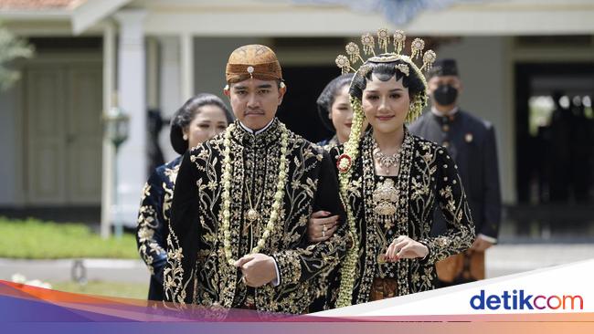 Resepsi Bak Royal Wedding, Kaesang Kasih 'Kado Terindah' Buat Erina Gudono