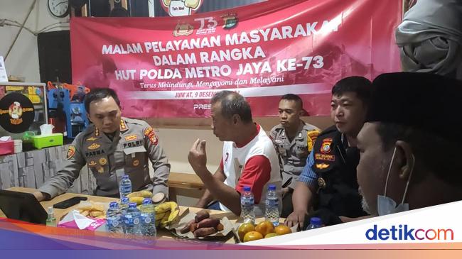 Bertemu Warga Tamansari, Kapolres Jakbar Dapat Keluhan soal Tawuran