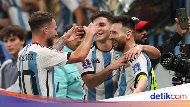 Menang 3-0, Messi dkk ke Final Piala Dunia 2022!