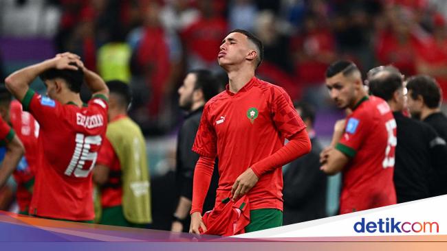 Morocco realizes they failed in the World Cup final