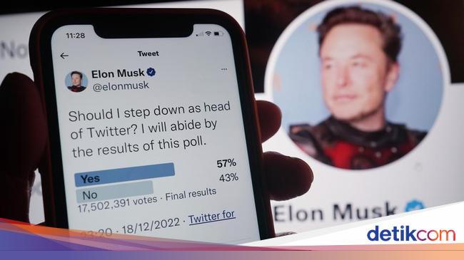 Elon Musk Akan Mundur dari CEO Twitter Setelah Temukan Pengganti