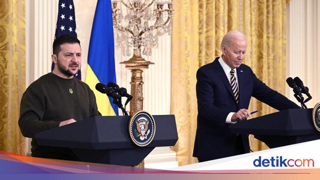 Zelensky Kunjungi Gedung Putih, Biden Tegaskan Dukungan Kuat AS