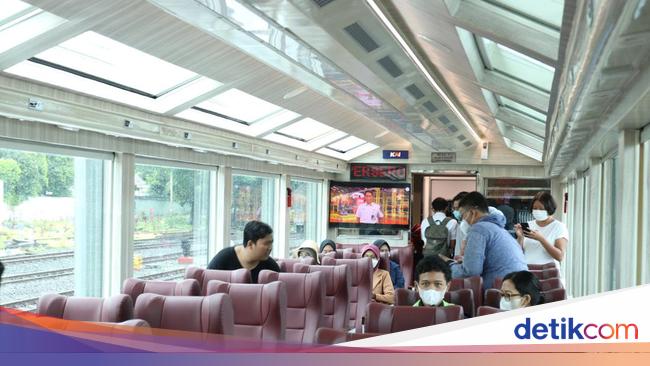 Laris Manis! Kereta Panoramic Angkut 1.613 Penumpang Selama 12 Hari