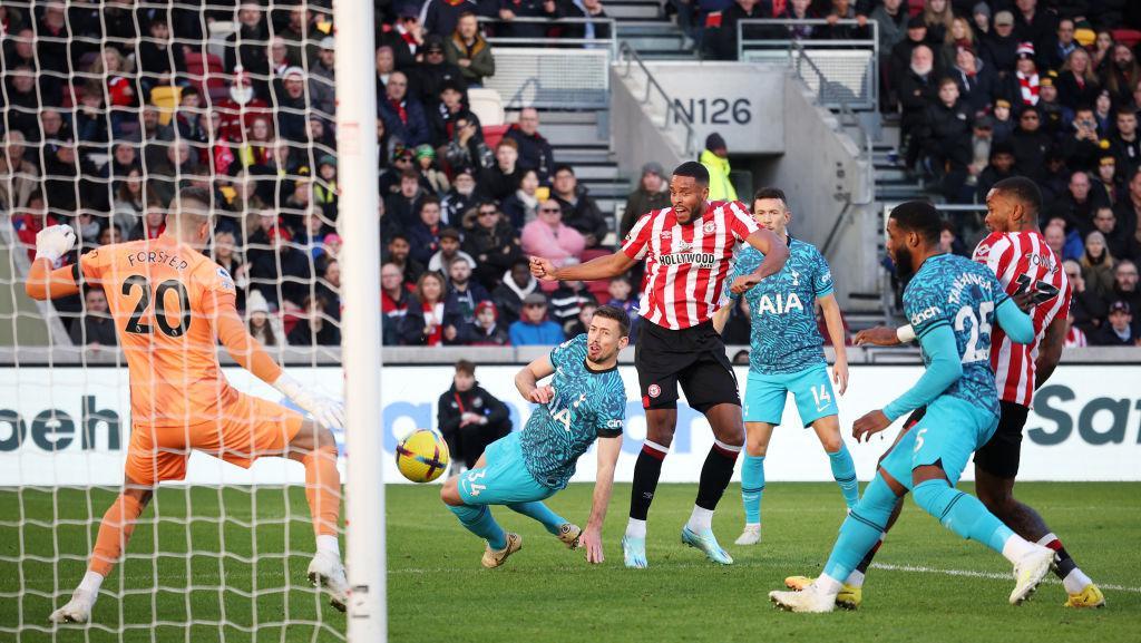 Babak Pertama: Tottenham Tertinggal 0-1 Dari Brentford