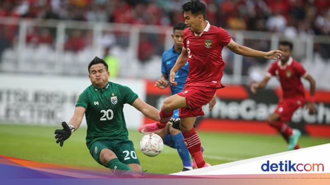 Statistik Indonesia Vs Thailand: Tim Garuda Agresif tapi Tak Efektif