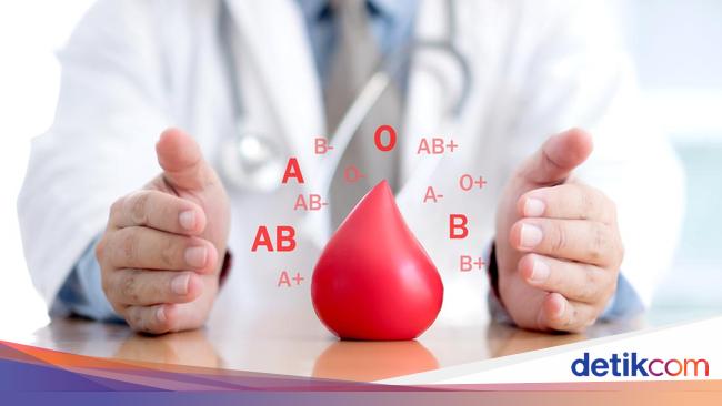 Ini Daftar Golongan Darah Terlangka di Dunia, AB Negatif hingga P