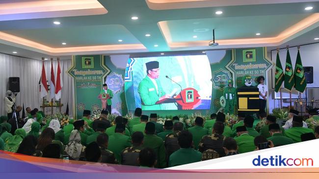 Harlah PPP, Mardiono: Mari Pekikkan Semangat Perjuangan