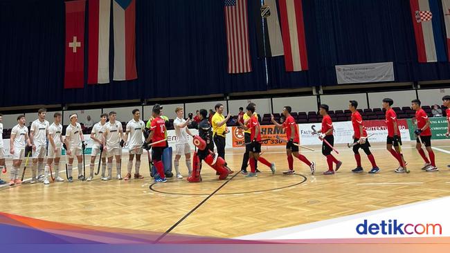 Timnas Hoki Indoor Putra Indonesia Kalahkan Peringkat 1 Dunia