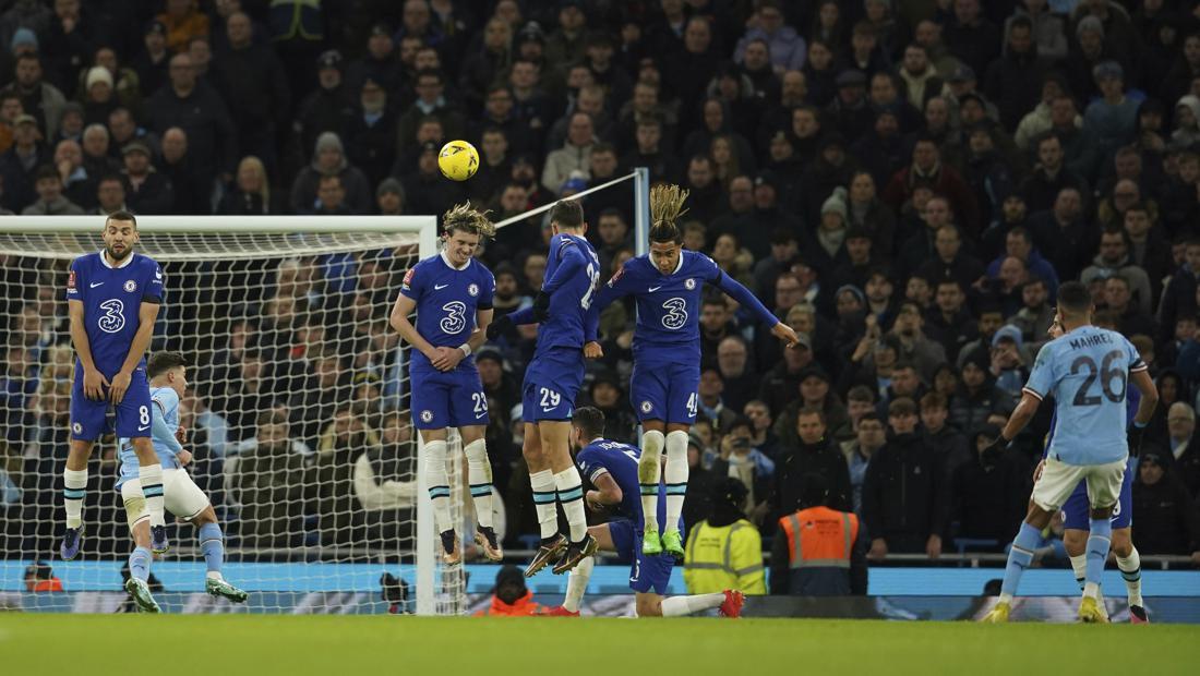 Piala FA: Manchester City Gilas Chelsea 3-0 Di Babak Pertama